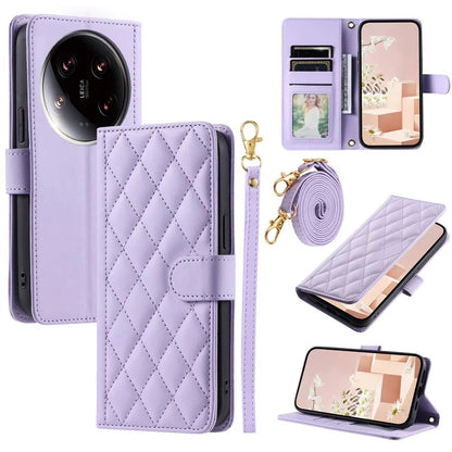 For Xiaomi 14 Ultra Wallet Case PU Leather Flip Stand View Phone Cover