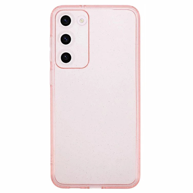 JTW Series for Samsung Galaxy S23+ Case Clear Glitter Soft TPU Phone Cover Pink
