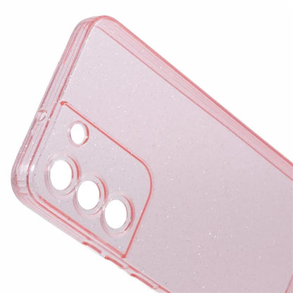 JTW Series for Samsung Galaxy S21+ 5G Slim Case Glitter Surface TPU Phone Cover Pink