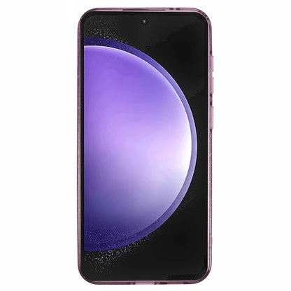 JTW Series for Samsung Galaxy S23 FE TPU Case Glitter Surface Slim Phone Cover Purple
