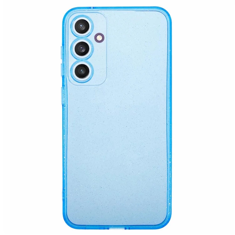 JTW Series for Samsung Galaxy S24+ Case TPU Shockproof Glitter Phone Cover Blue