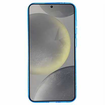 JTW Series for Samsung Galaxy S24+ Case TPU Shockproof Glitter Phone Cover Blue