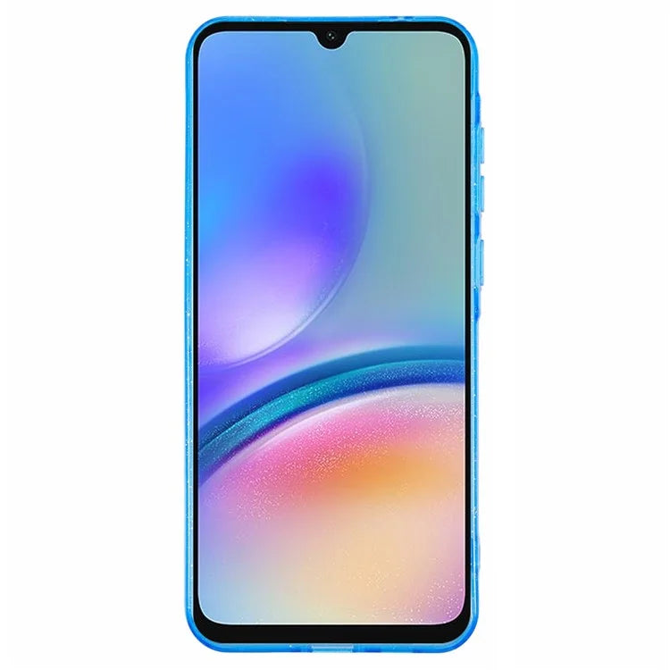 JTW Series for Samsung Galaxy A25 5G (Global) (161.0 x 76.5 x 8.3mm) TPU Case Glitter Phone Cover Blue