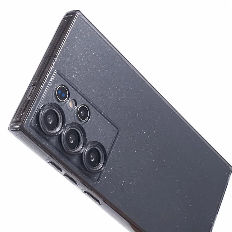 JTW Series for Samsung Galaxy S22 Ultra 5G Case Glitter Surface Precise Lens Cutout Smart Phone Cover