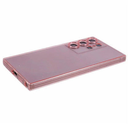 JTW Series for Samsung Galaxy S24 Ultra Case Glitter TPU Phone Shell with Precise Lens Cutout Pink
