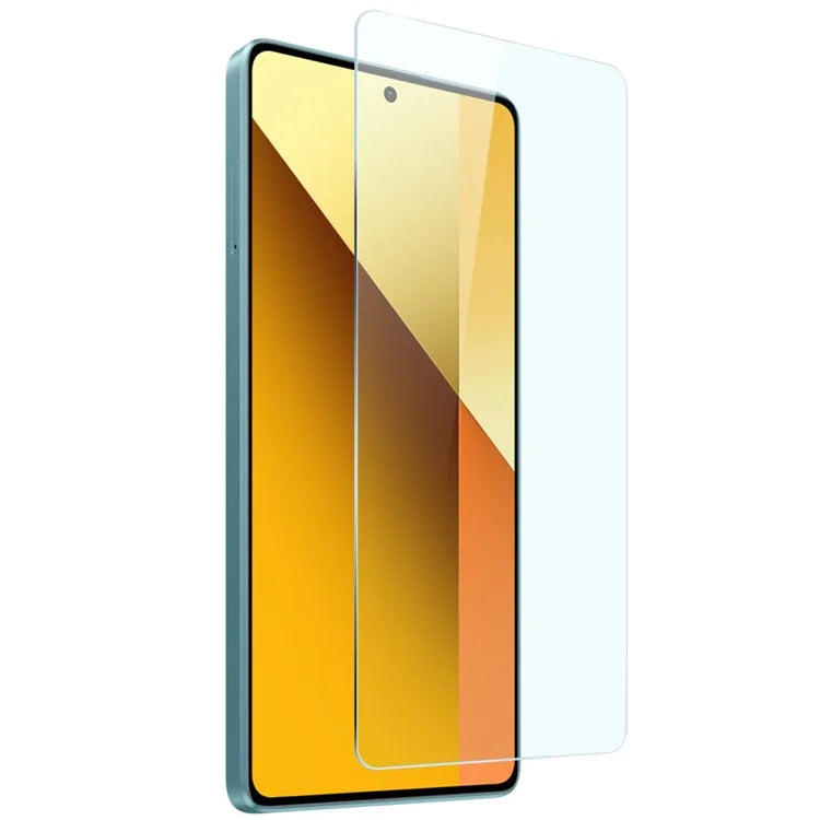 NORTHJO For Xiaomi Redmi Note 13 5G Case TPU Slim-Fit Back Phone Cover with Tempered Glass Film