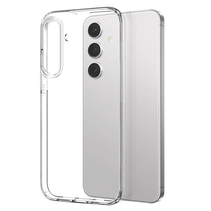 NORTHJO For Samsung Galaxy S24+ TPU Phone Case+Tempered Glass Film+Camera Lens Protector (Support Fingerprint Unlock)