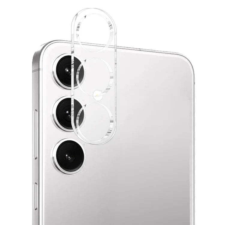 NORTHJO For Samsung Galaxy S24+ TPU Phone Case+Tempered Glass Film+Camera Lens Protector (Support Fingerprint Unlock)
