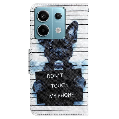 For Xiaomi Redmi Note 13 Pro 5G / Poco X6 5G Case Pattern Printing Leather Wallet Cover