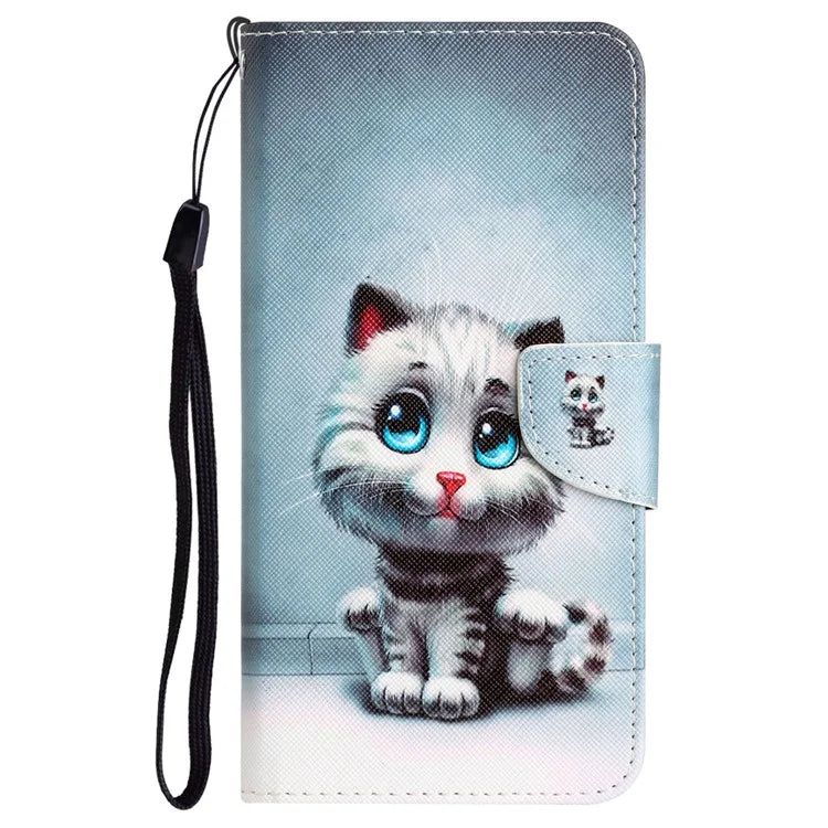 For Xiaomi Redmi Note 13 Pro 5G / Poco X6 5G Case Pattern Printing Leather Wallet Cover