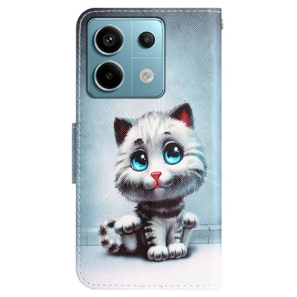 For Xiaomi Redmi Note 13 Pro 5G / Poco X6 5G Case Pattern Printing Leather Wallet Cover