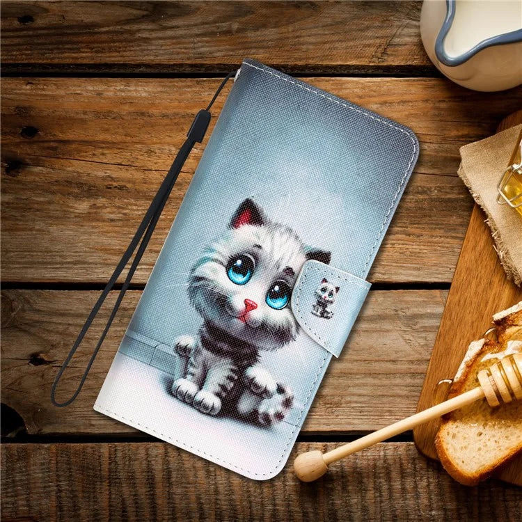 For Xiaomi Redmi Note 13 Pro 5G / Poco X6 5G Case Pattern Printing Leather Wallet Cover