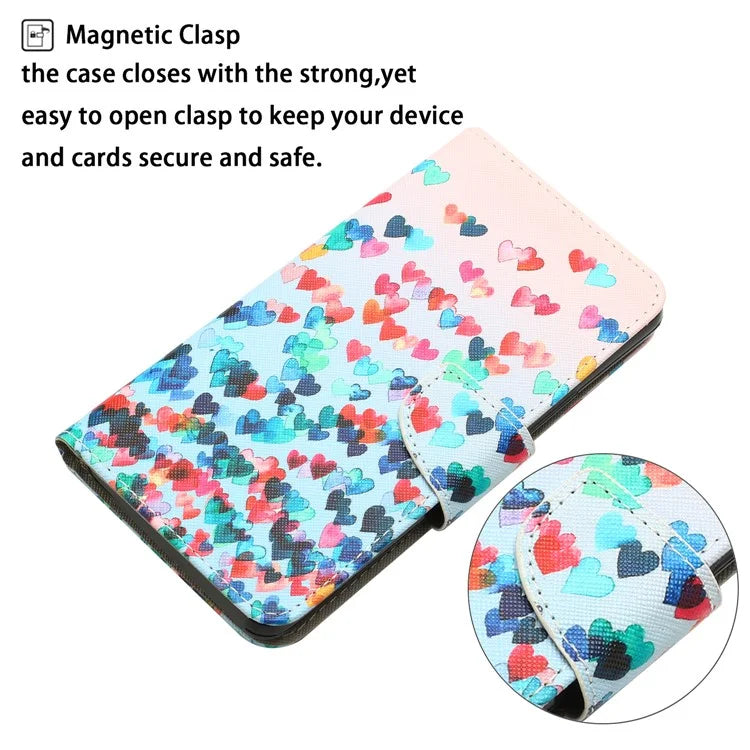 For Xiaomi Redmi Note 13 Pro 5G / Poco X6 5G Case Pattern Printing Leather Wallet Cover