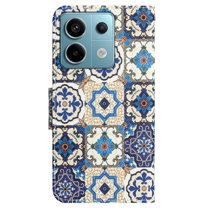For Xiaomi Redmi Note 13 Pro 5G / Poco X6 5G Case Pattern Printing Leather Wallet Cover
