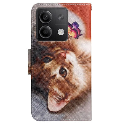 For Xiaomi Redmi Note 13 5G Case Pattern Printing Protective Leather Folio Phone Cover