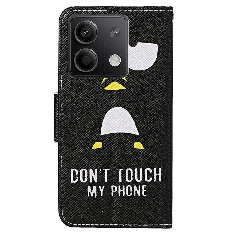 For Xiaomi Redmi Note 13 5G Case Pattern Printing Protective Leather Folio Phone Cover