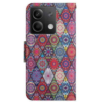 For Xiaomi Redmi Note 13 5G Case Pattern Printing Protective Leather Folio Phone Cover