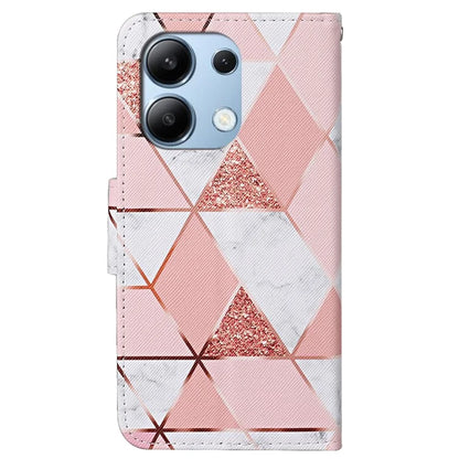 For Xiaomi Redmi Note 13 4G Case PU Leather Stand Wallet Phone Cover Pattern Printing