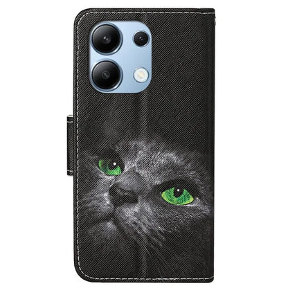 For Xiaomi Redmi Note 13 4G Case PU Leather Stand Wallet Phone Cover Pattern Printing