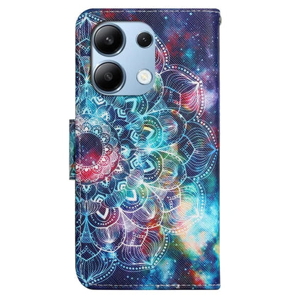 For Xiaomi Redmi Note 13 4G Case PU Leather Stand Wallet Phone Cover Pattern Printing