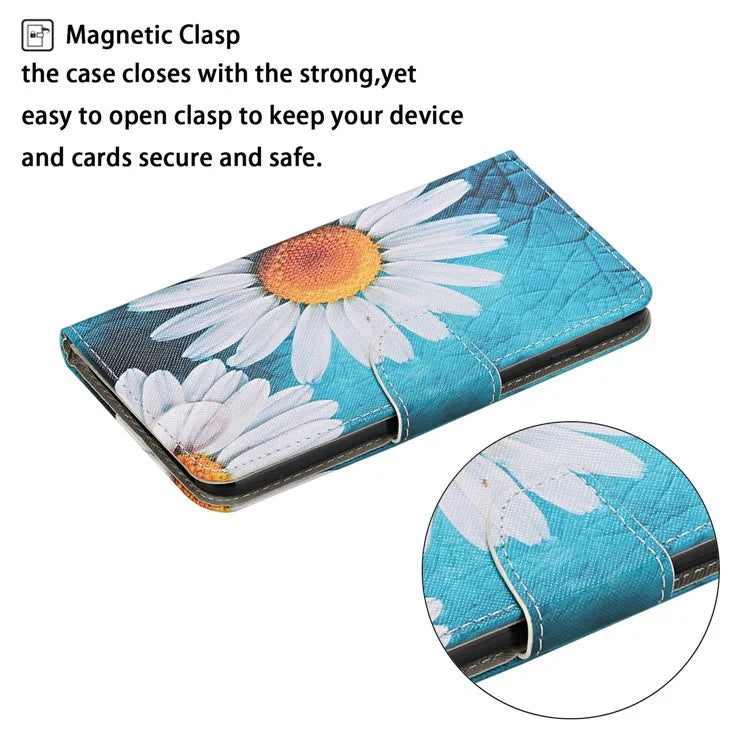 For Xiaomi Redmi Note 13 Pro 4G / Poco M6 Pro 4G Leather Case Pattern Printing Wallet Phone Cover