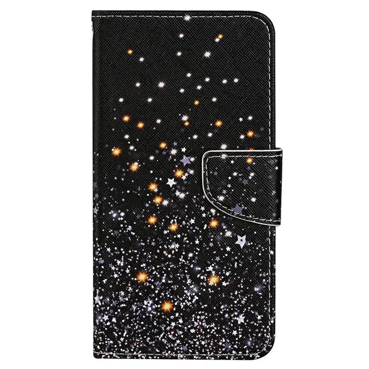 For Xiaomi Redmi Note 13 Pro 4G / Poco M6 Pro 4G Leather Case Pattern Printing Wallet Phone Cover