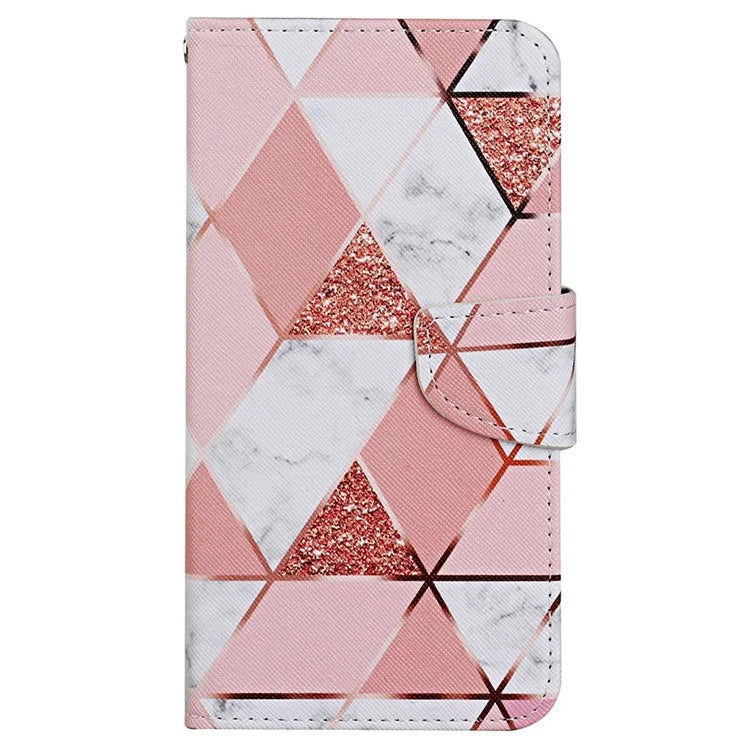 For Xiaomi Redmi Note 13 Pro 4G / Poco M6 Pro 4G Leather Case Pattern Printing Wallet Phone Cover