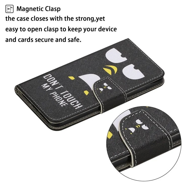 For Xiaomi Redmi Note 13 Pro 4G / Poco M6 Pro 4G Leather Case Pattern Printing Wallet Phone Cover