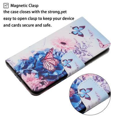 For Xiaomi Redmi Note 13 Pro 4G / Poco M6 Pro 4G Leather Case Pattern Printing Wallet Phone Cover