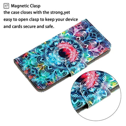 For Xiaomi Redmi Note 13 Pro 4G / Poco M6 Pro 4G Leather Case Pattern Printing Wallet Phone Cover
