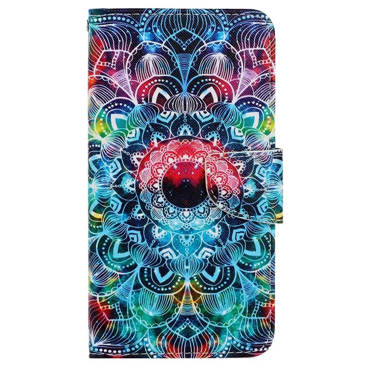 For Xiaomi Redmi Note 13 Pro 4G / Poco M6 Pro 4G Leather Case Pattern Printing Wallet Phone Cover