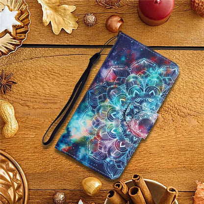 For Xiaomi Redmi Note 13 Pro 4G / Poco M6 Pro 4G Leather Case Pattern Printing Wallet Phone Cover