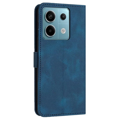 For Xiaomi Redmi Note 13 Pro 5G / Poco X6 5G Case Wallet Skin-touch PU Leather Flip Phone Cover