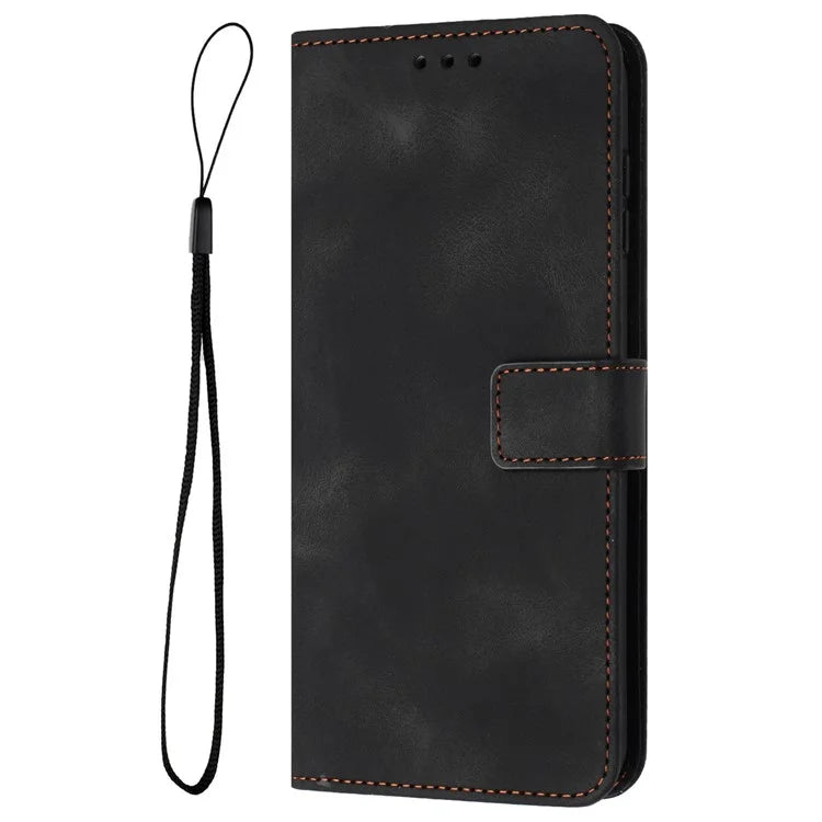 For Xiaomi Redmi Note 13 Pro 5G / Poco X6 5G Case Wallet Skin-touch PU Leather Flip Phone Cover
