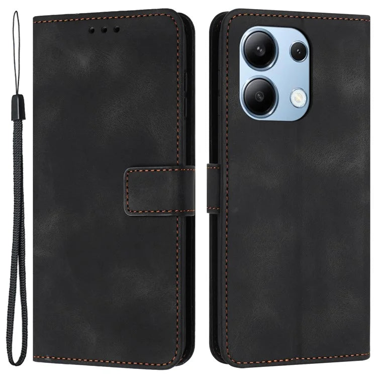 For Xiaomi Redmi Note 13 4G Case Leather Phone Cover with Wallet Folding Stand