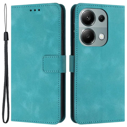 For Xiaomi Redmi Note 13 Pro 4G / Poco M6 Pro 4G Wallet Case Solid Color PU Leather Stand Phone Cover