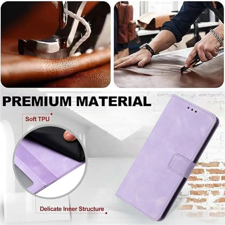 For Xiaomi Redmi Note 13 Pro 4G / Poco M6 Pro 4G Wallet Case Solid Color PU Leather Stand Phone Cover