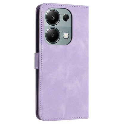 For Xiaomi Redmi Note 13 Pro 4G / Poco M6 Pro 4G Wallet Case Solid Color PU Leather Stand Phone Cover
