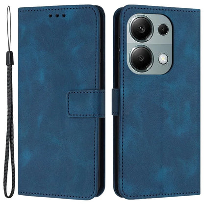 For Xiaomi Redmi Note 13 Pro 4G / Poco M6 Pro 4G Wallet Case Solid Color PU Leather Stand Phone Cover