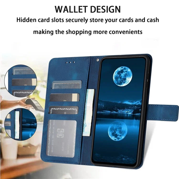 For Xiaomi Redmi Note 13 Pro 4G / Poco M6 Pro 4G Wallet Case Solid Color PU Leather Stand Phone Cover