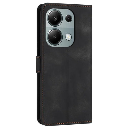For Xiaomi Redmi Note 13 Pro 4G / Poco M6 Pro 4G Wallet Case Solid Color PU Leather Stand Phone Cover