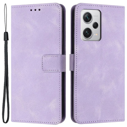 For Xiaomi Redmi Note 12 5G (China) / (India) / (Global) / Poco X5 5G Case Skin-touch Leather Phone Cover