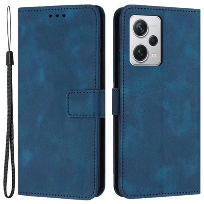 For Xiaomi Redmi Note 12 5G (China) / (India) / (Global) / Poco X5 5G Case Skin-touch Leather Phone Cover