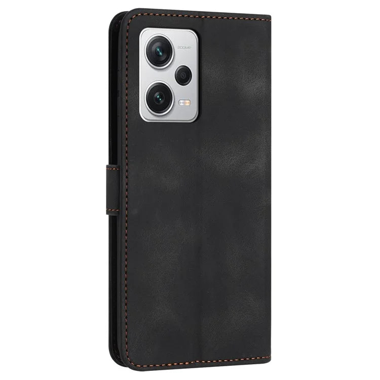 For Xiaomi Redmi Note 12 5G (China) / (India) / (Global) / Poco X5 5G Case Skin-touch Leather Phone Cover