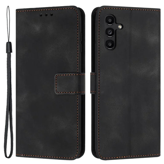 For Samsung Galaxy S23 FE Case Skin-touch PU Leather Wallet Folio Flip Phone Cover