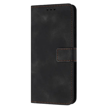 For Xiaomi Redmi Note 13 5G Leather Case Solid Color Wallet Protective Phone Cover