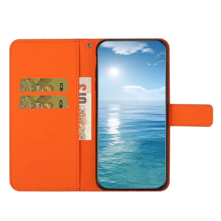 For Xiaomi Redmi Note 13 Pro 4G / Poco M6 Pro 4G Phone Case Ethnic Style Flower Imprinted Leather Flip Cover
