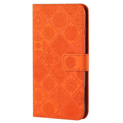 For Xiaomi Redmi Note 13 Pro 4G / Poco M6 Pro 4G Phone Case Ethnic Style Flower Imprinted Leather Flip Cover