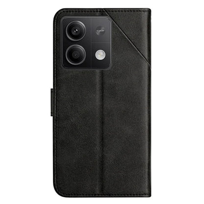 For Xiaomi Redmi Note 13 5G Leather Case Line Pattern Wallet Phone Cover