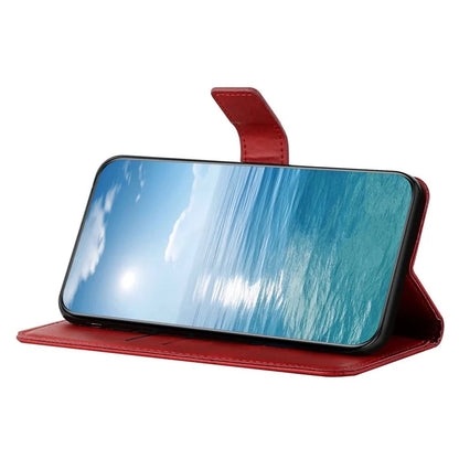 For Xiaomi Redmi Note 13 5G Leather Case Line Pattern Wallet Phone Cover